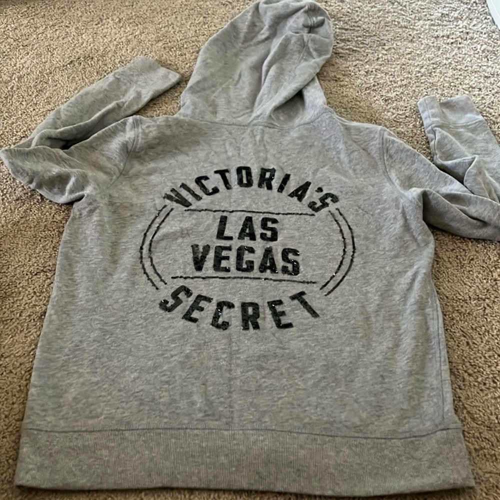 Victoria secret Las Vegas sweatshirt m zip up hoodie